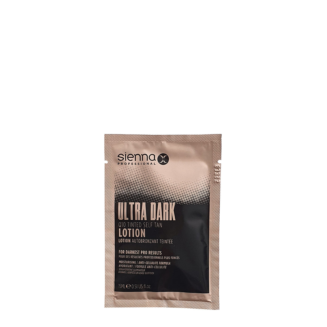 ULTRA DARK TINTED SELF TAN LOTION SACHET SAMPLE (15ML)